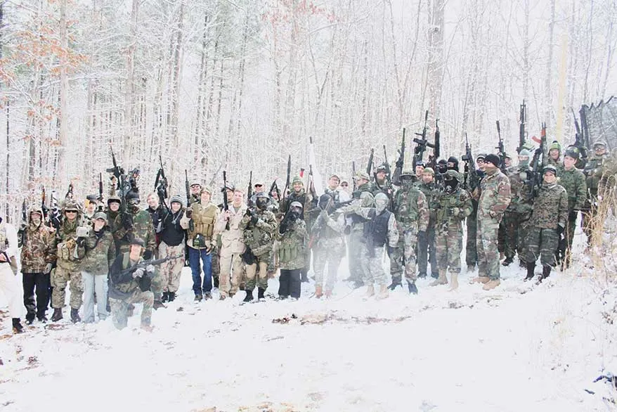 Corporate Team Airsoft Training