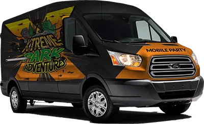 xtreme park adventures party van